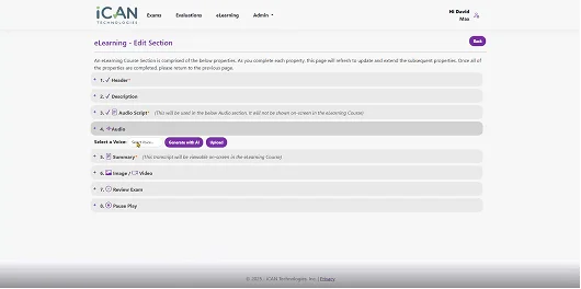 Autonomous Development Plans